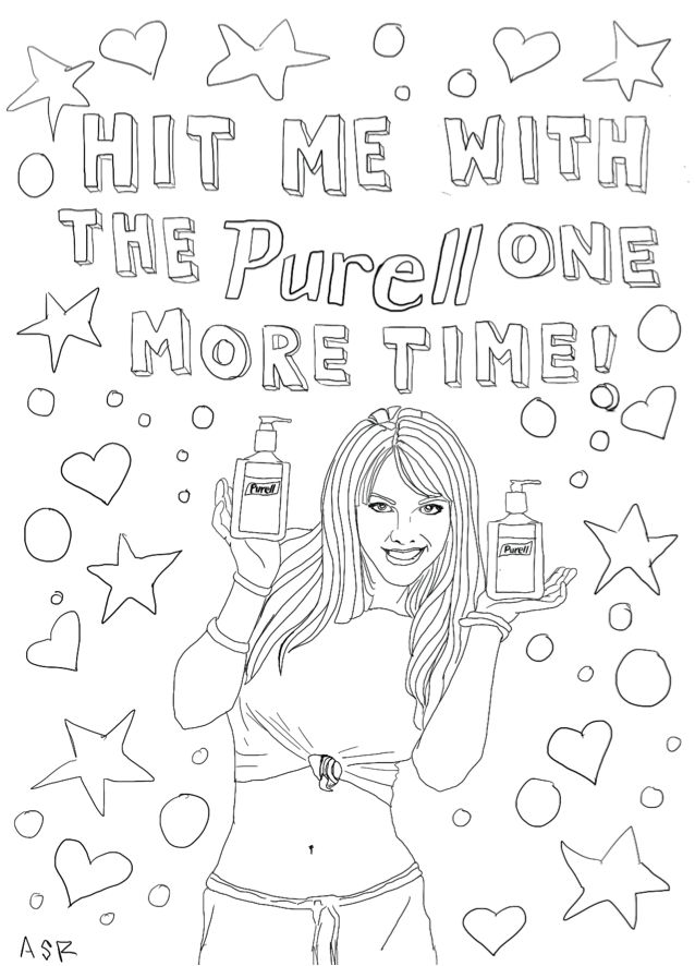 Best quarantine coloring pages britney spears more