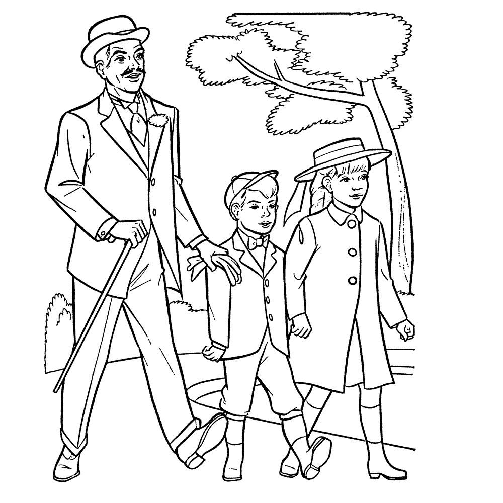 Sound of music coloring pages