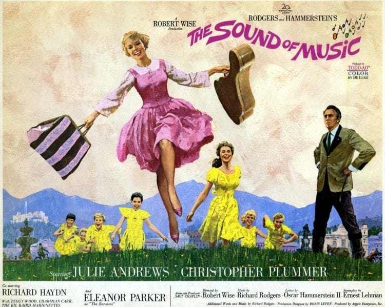 Julie andrews in the sound of music spreads magic