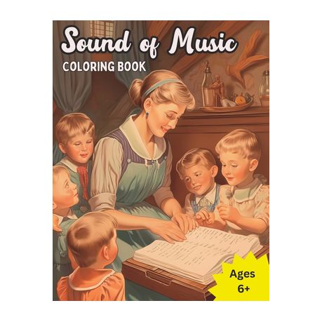 The sound of music relaxing coloring book shop today get it tomorrow