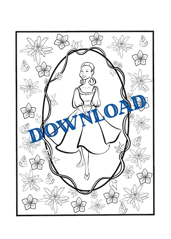 The sound of music coloring page download