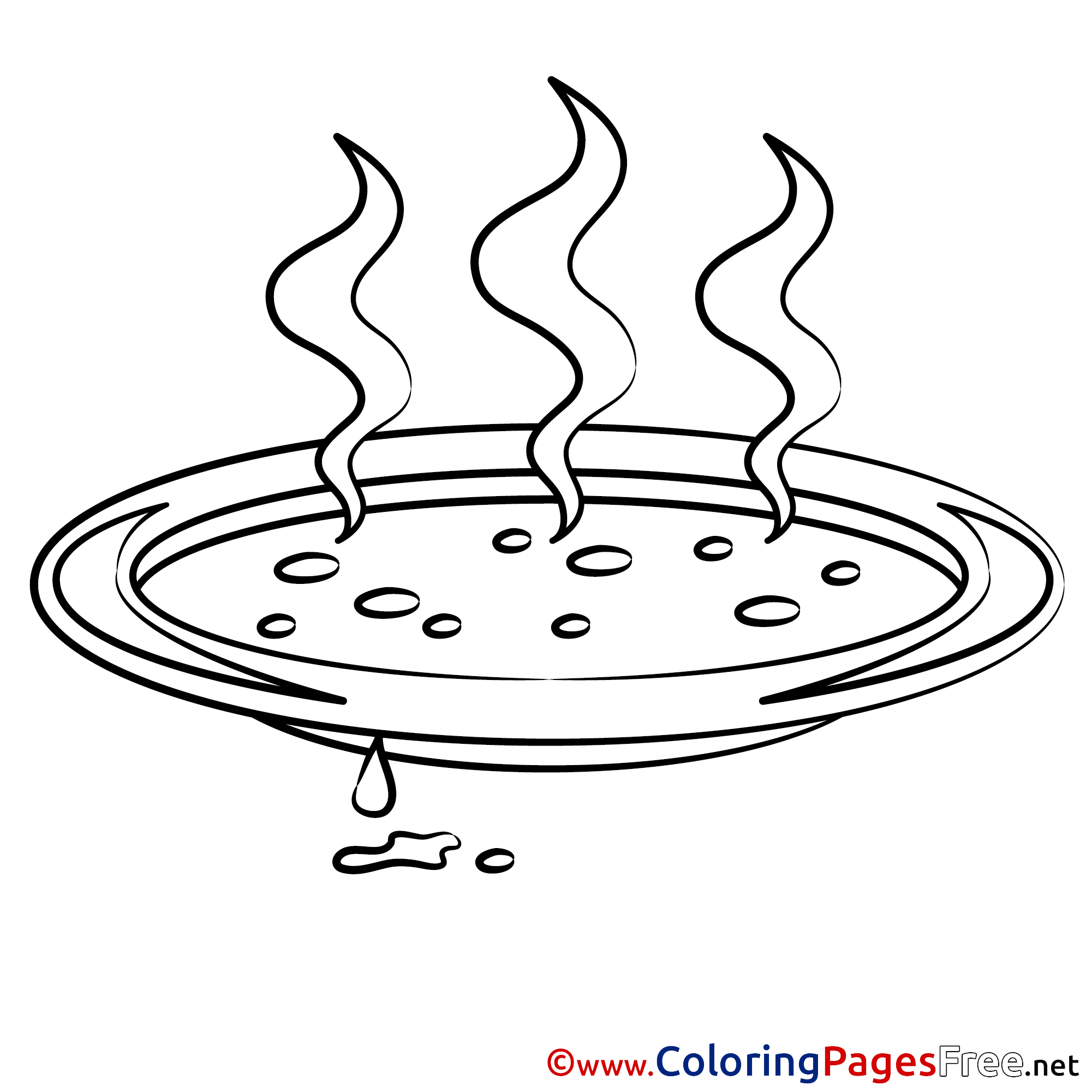 Soup free printable coloring sheets
