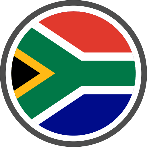 South africa flag round circle icon png and svg vector free download