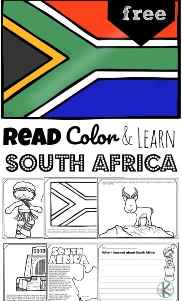 Free printable south africa coloring pages for kids