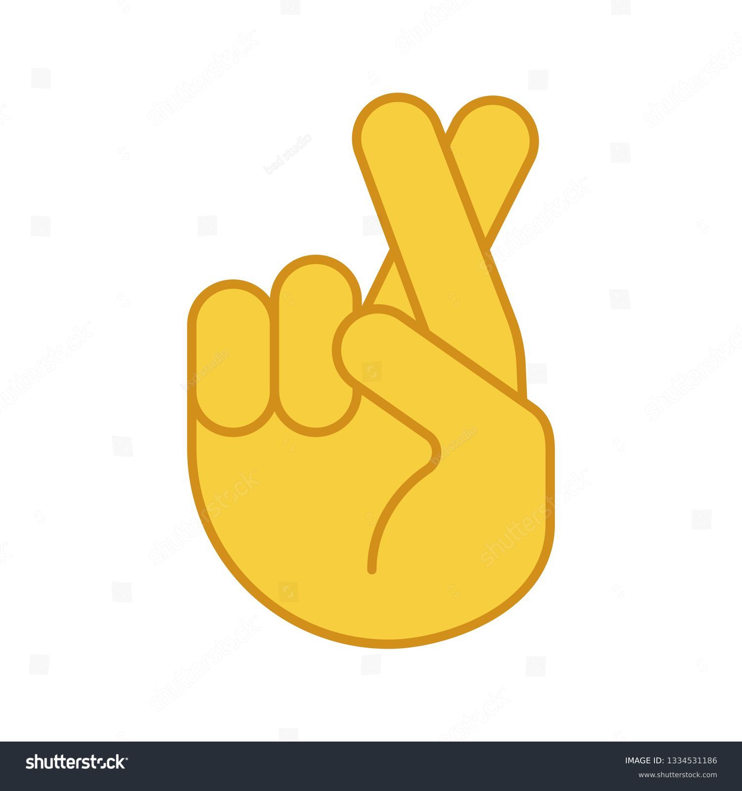 Good luck emoji stock photos and pictures