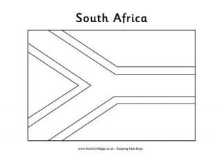 South africa louring pages africa flag south africa flag flag loring pages