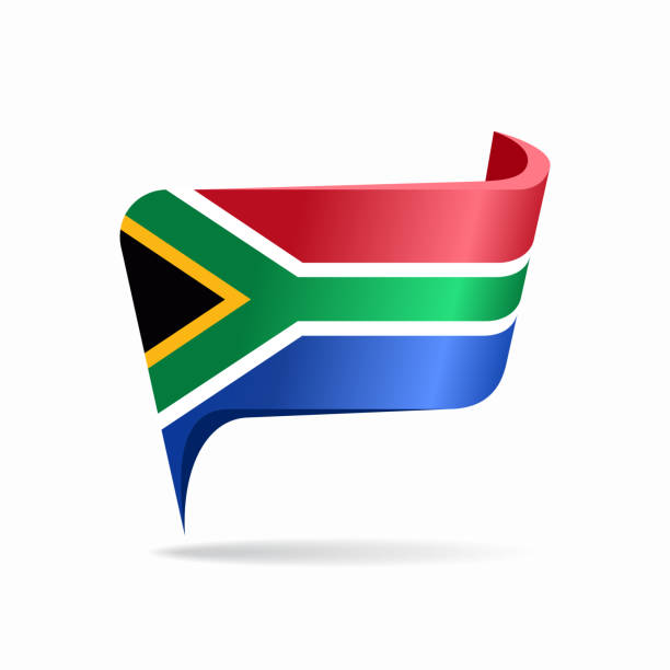 South african flag stock photos pictures royalty