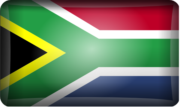 South african flag clip art at