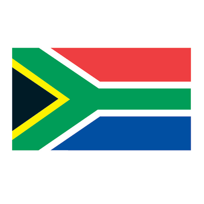 South africa flag temporary tattoo