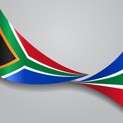 South african flag vector images over