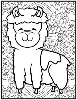 Animals of south america coloring pages mindfulness coloring sheets by qetsy