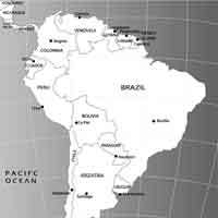 South american nations map coloring pages