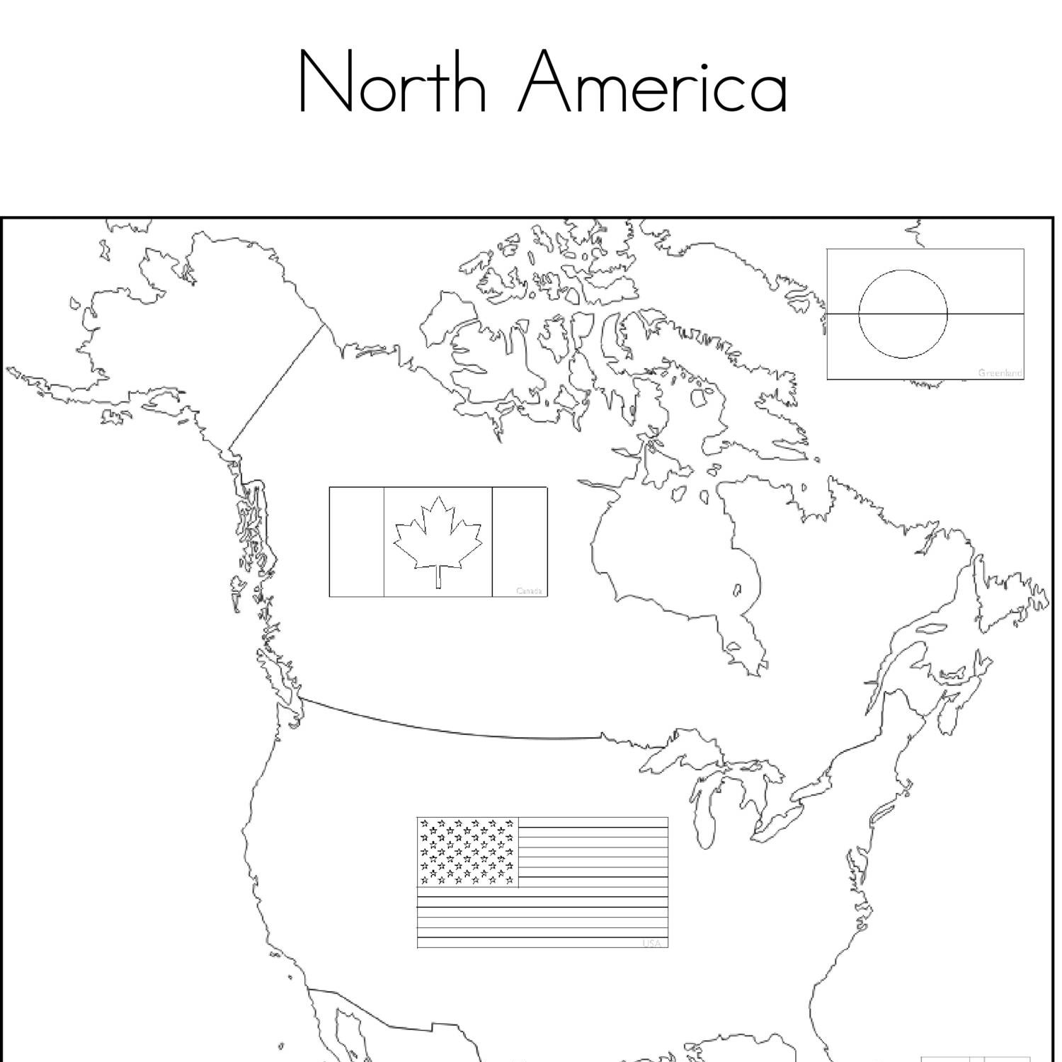 Flags on map coloring pages northamerica southamerica europe africapdf