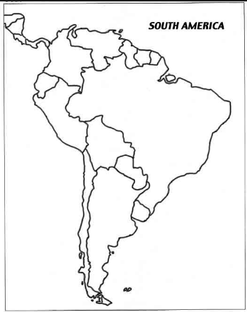 Mapa de sudamãrica map of mãxico america central y el caribe diagram