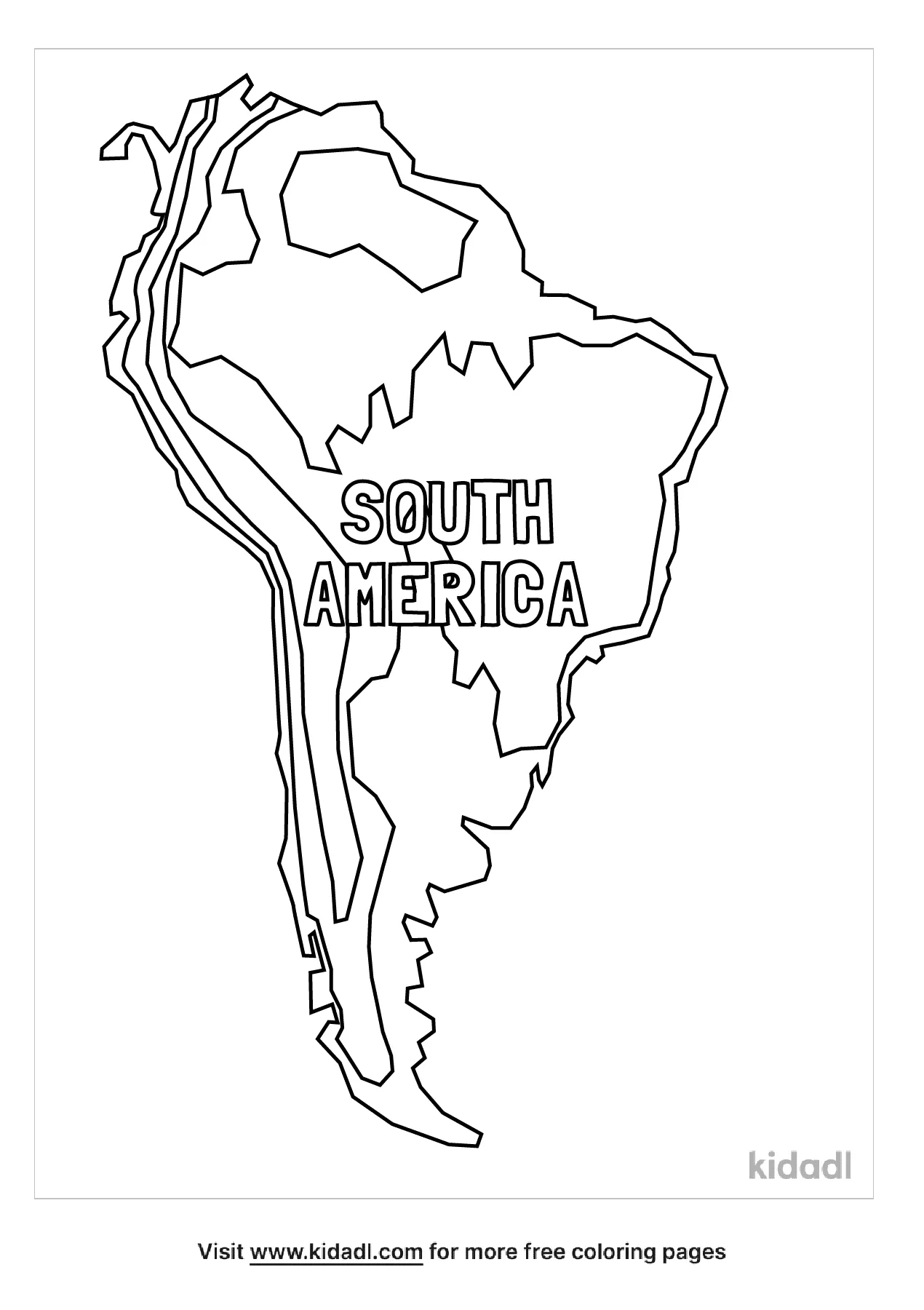 Free south america coloring page coloring page printables