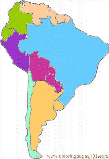 Political and physical features of south america ssg diagram