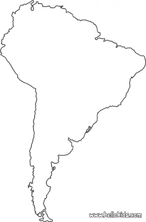 South america map coloring pages south america map coloring pages america map