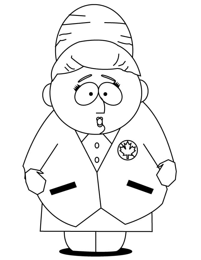 South park coloring pages pictures free printable