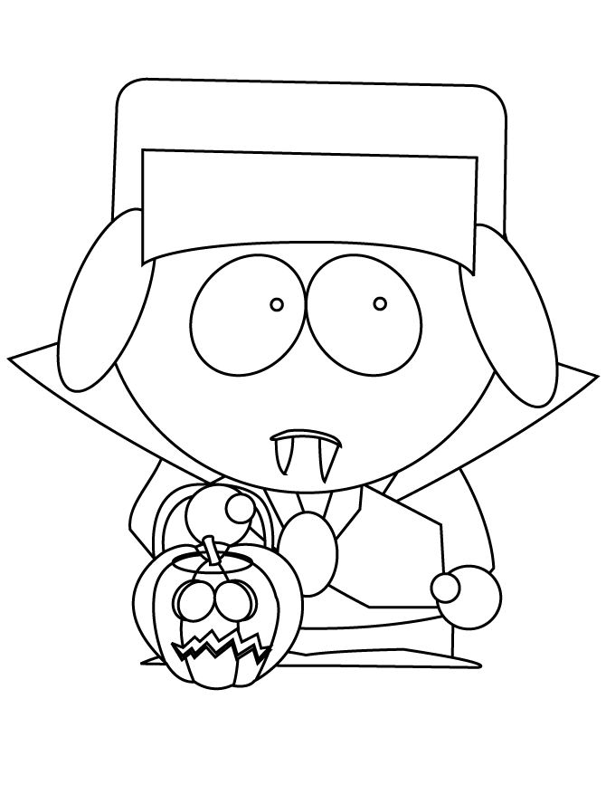 Coloring page south park cartoons â printable coloring pages