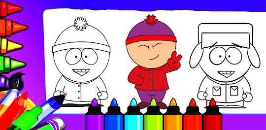 Download south coloring park on pc emulator