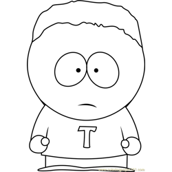 South park coloring pages for kids printable free download