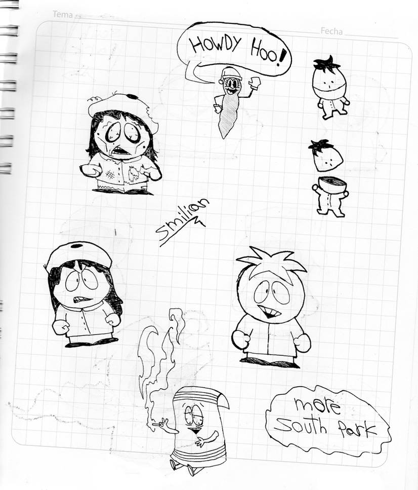 More south park sketches by sav on