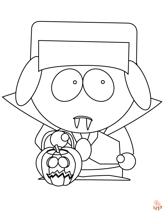 South park coloring pages free and easy to print sheets for kids