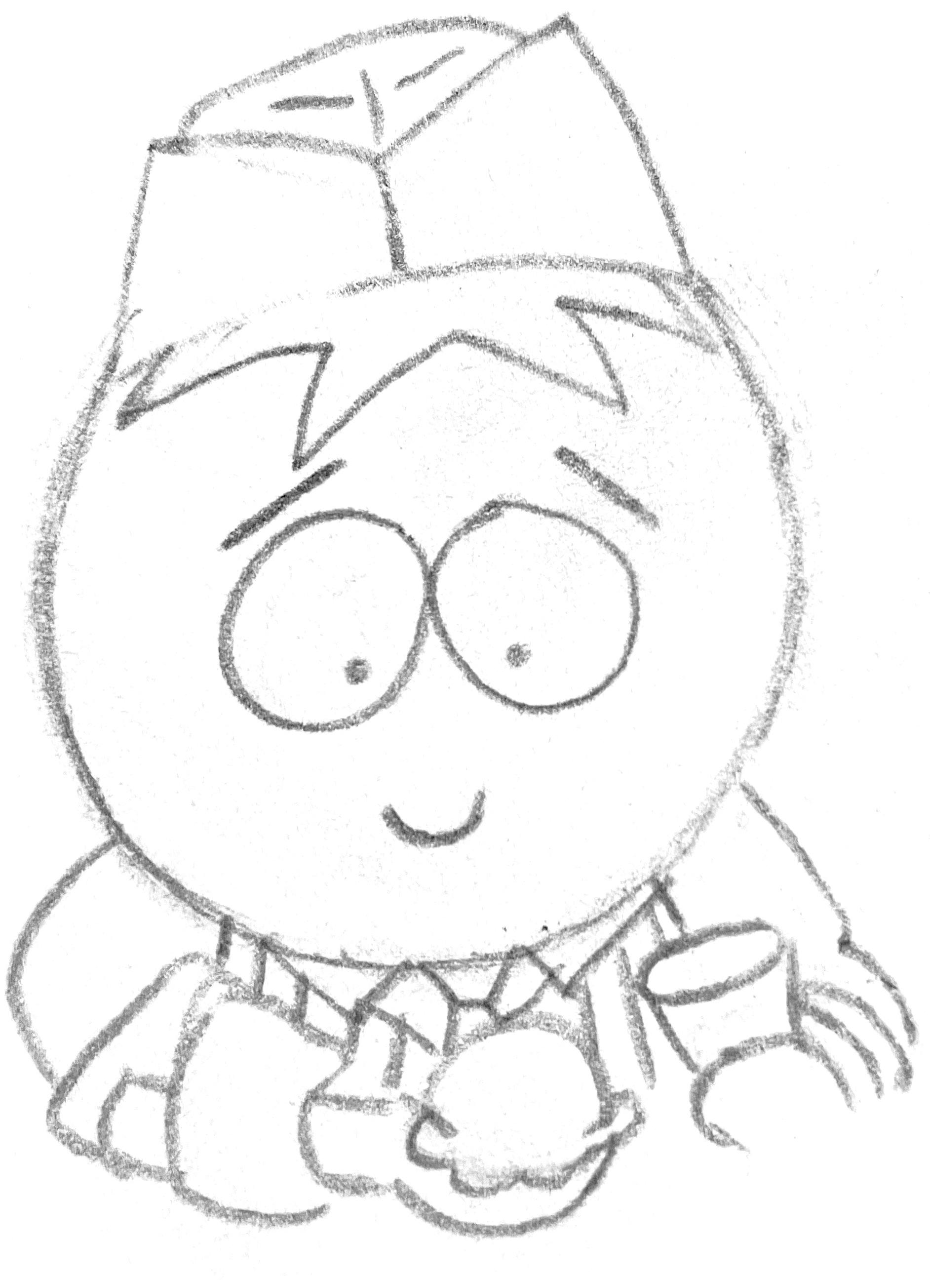 Sketch of butters rsouthparkart