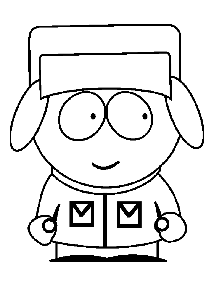 South park coloring pages for kids