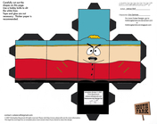 South park toys free printable papercraft templates