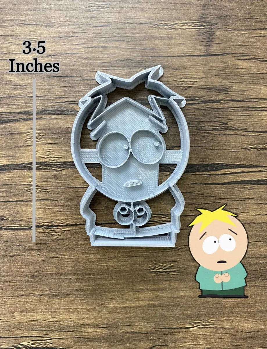 South park set of cookie cutters stan cartman kyle kenny butters