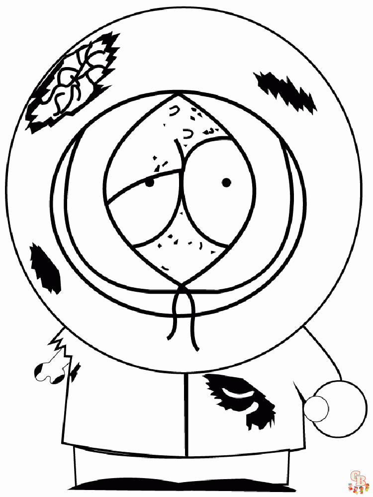 South park coloring pages free and easy to print sheets for kids