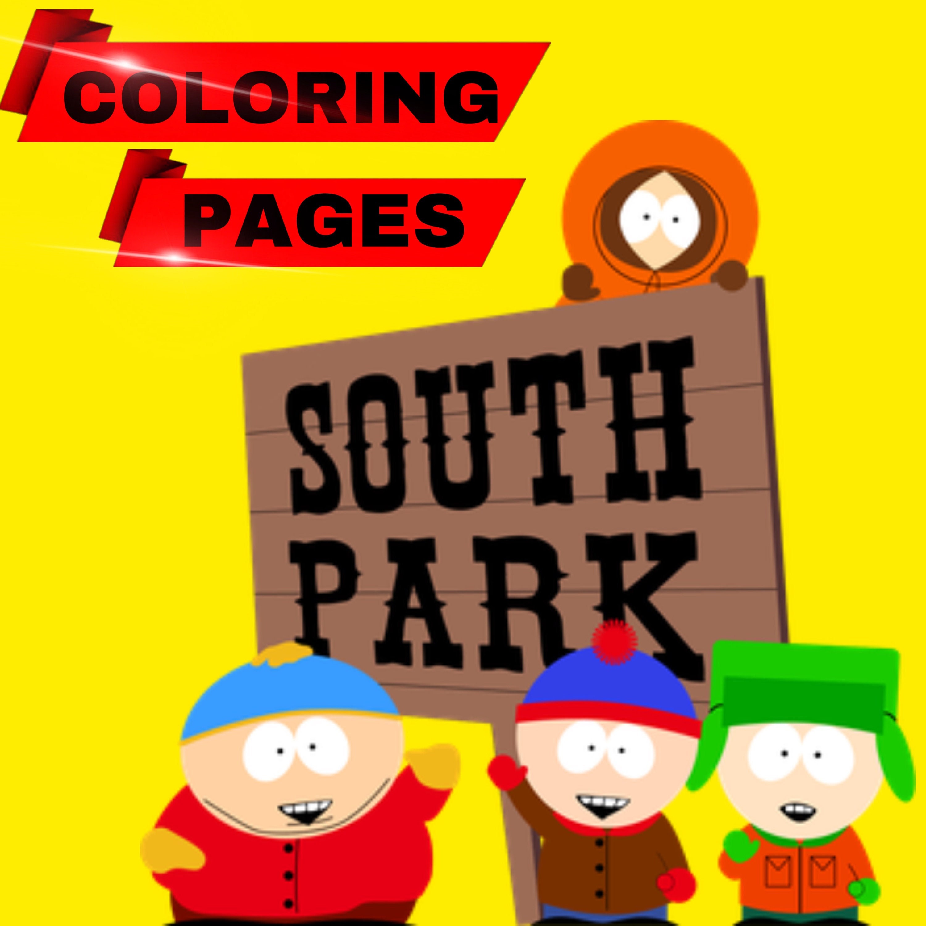 South park digital coloring book