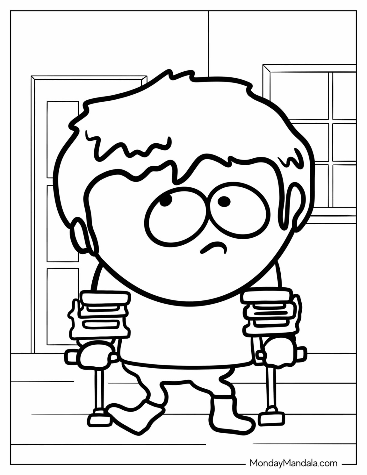 South park coloring pages free pdf printables