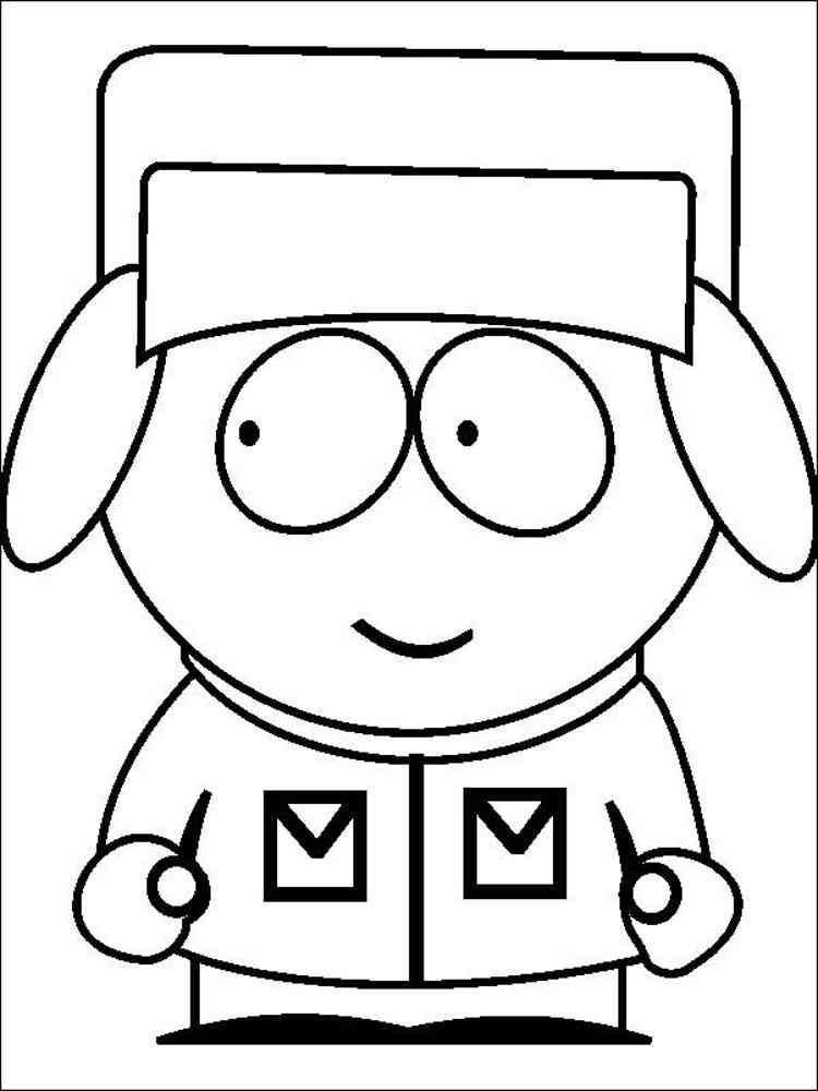 South park coloring pages