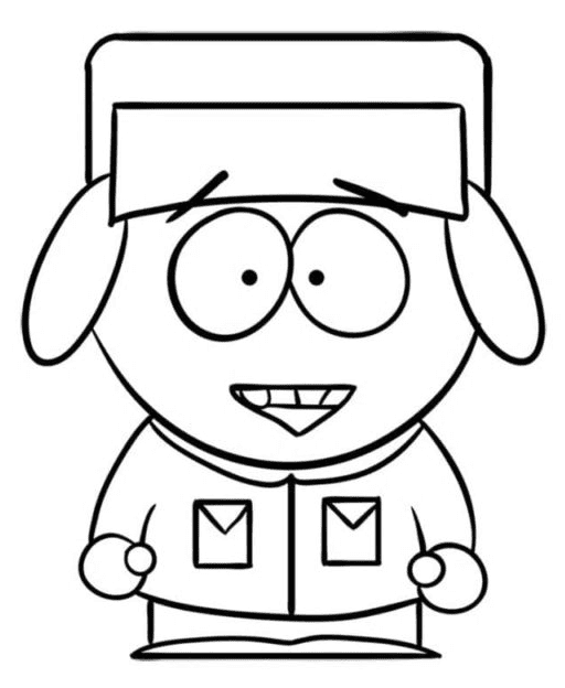 South park coloring pages