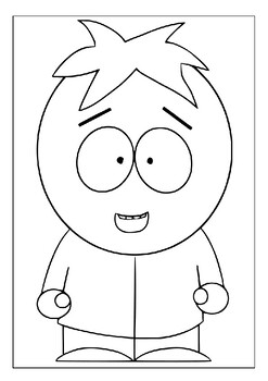 Experience the essence of south park with our printable coloring pages pdf