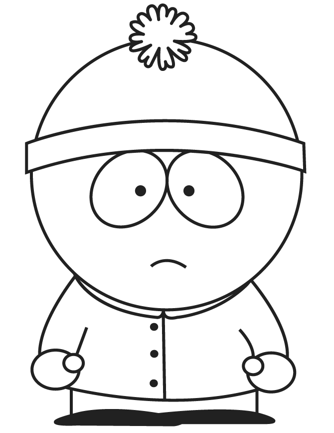 South park printable coloring pages