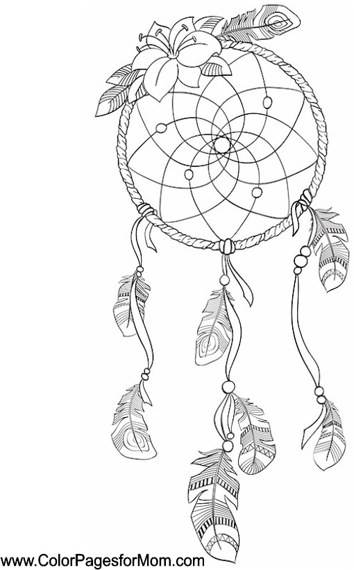 Southwestern native american coloring page