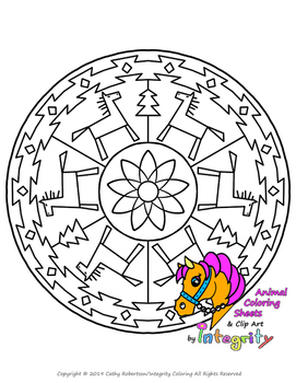 Southwest mandalas