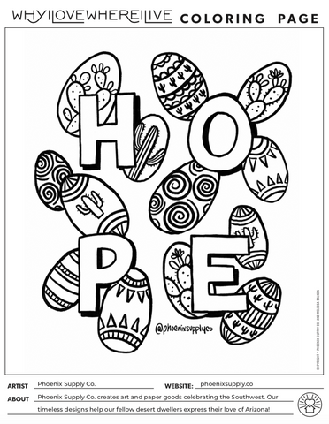 Coloring pages â why i love where i live