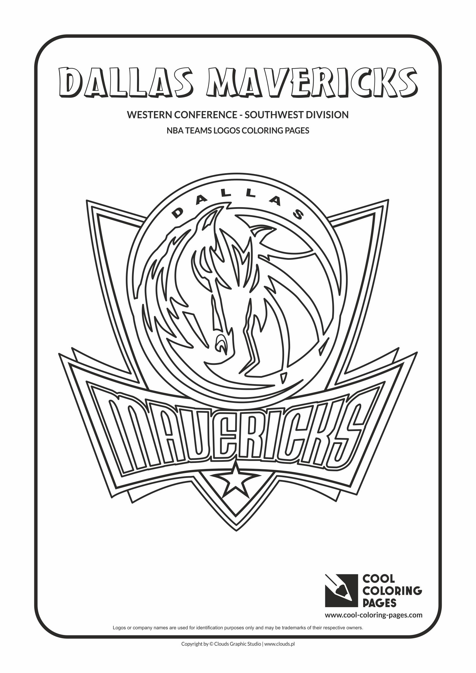 Cool coloring pages dallas mavericks