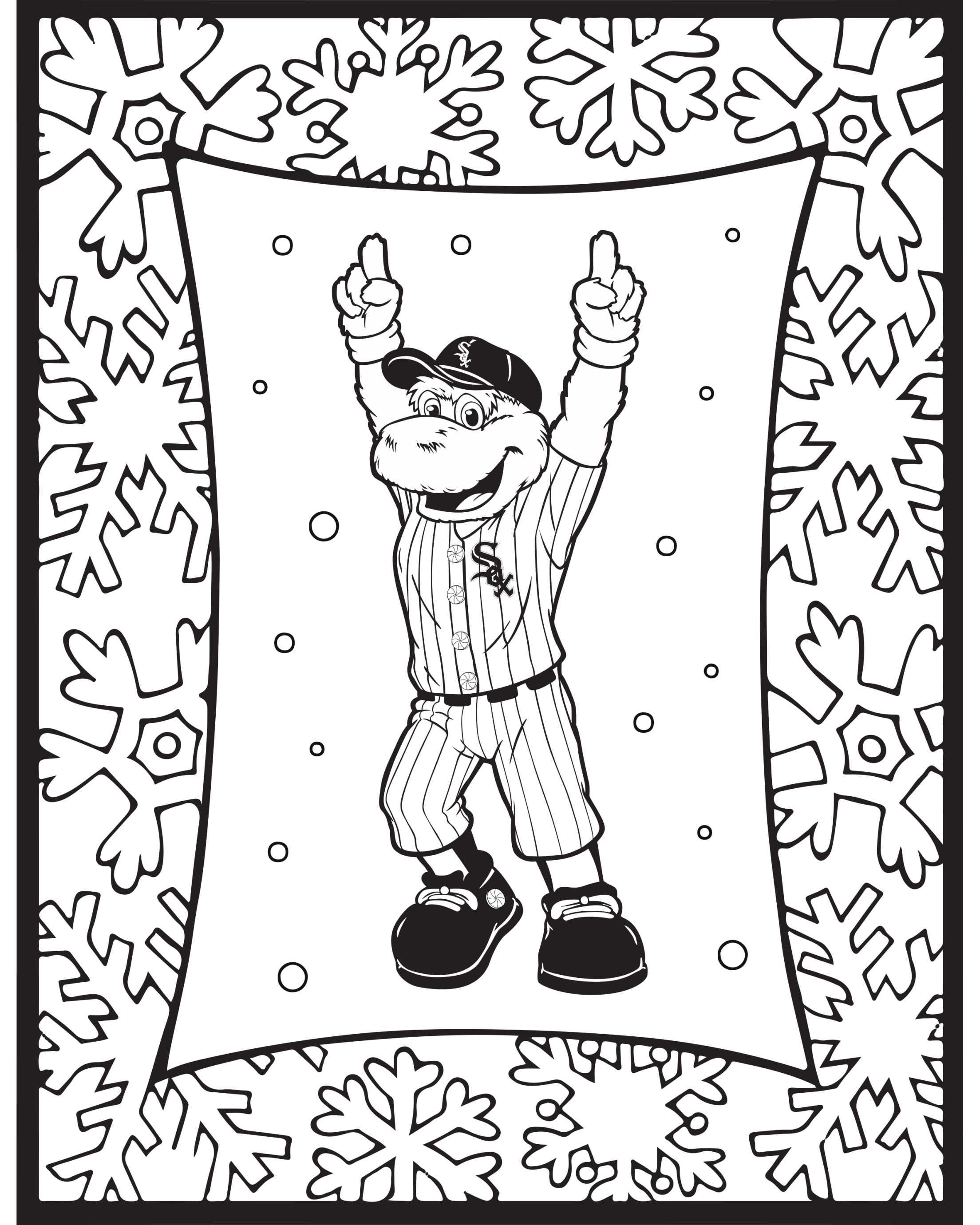 Printable kids worksheets chicago white sox