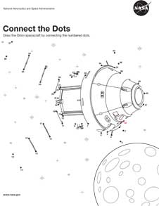 Orion activities and coloring sheets for kids