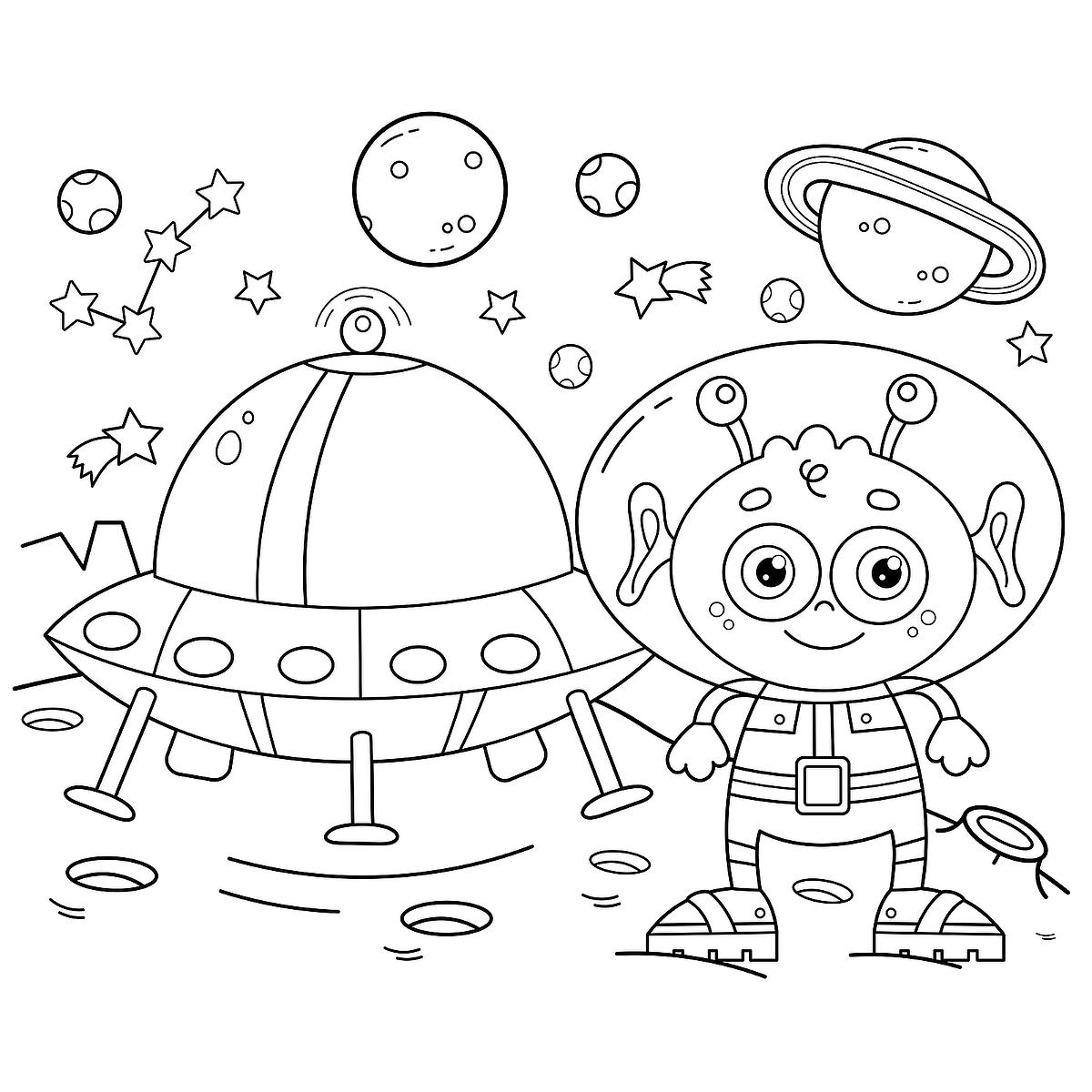 Outer space coloring pages for kids free printable coloring pages for kids that are out of this world printables mom