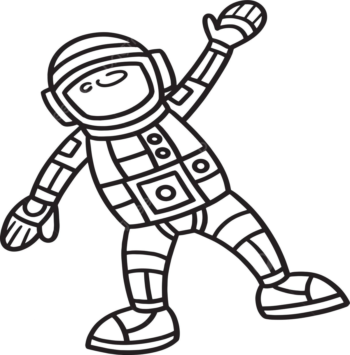 Astronaut isolated coloring page for kids coloring book colouring kids vector coloring book colouring kids png and vector with transparent background for free download