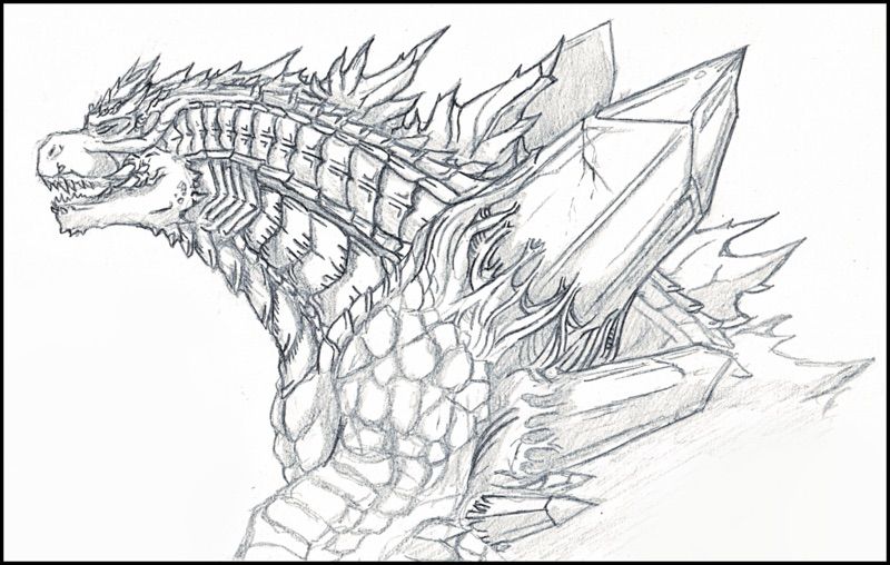 What i think legendary space godzilla would look like godzilla amino