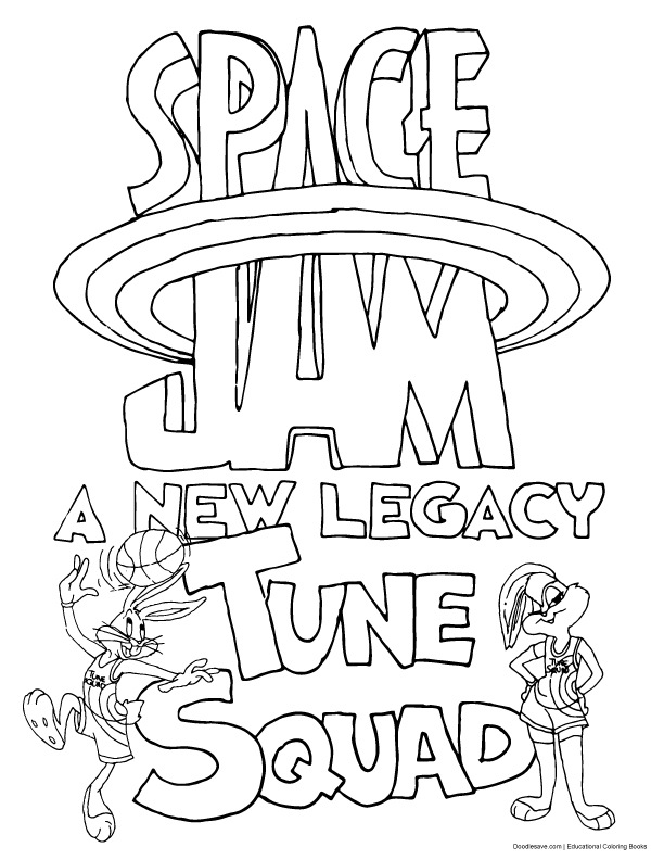 Space jam doodles ave