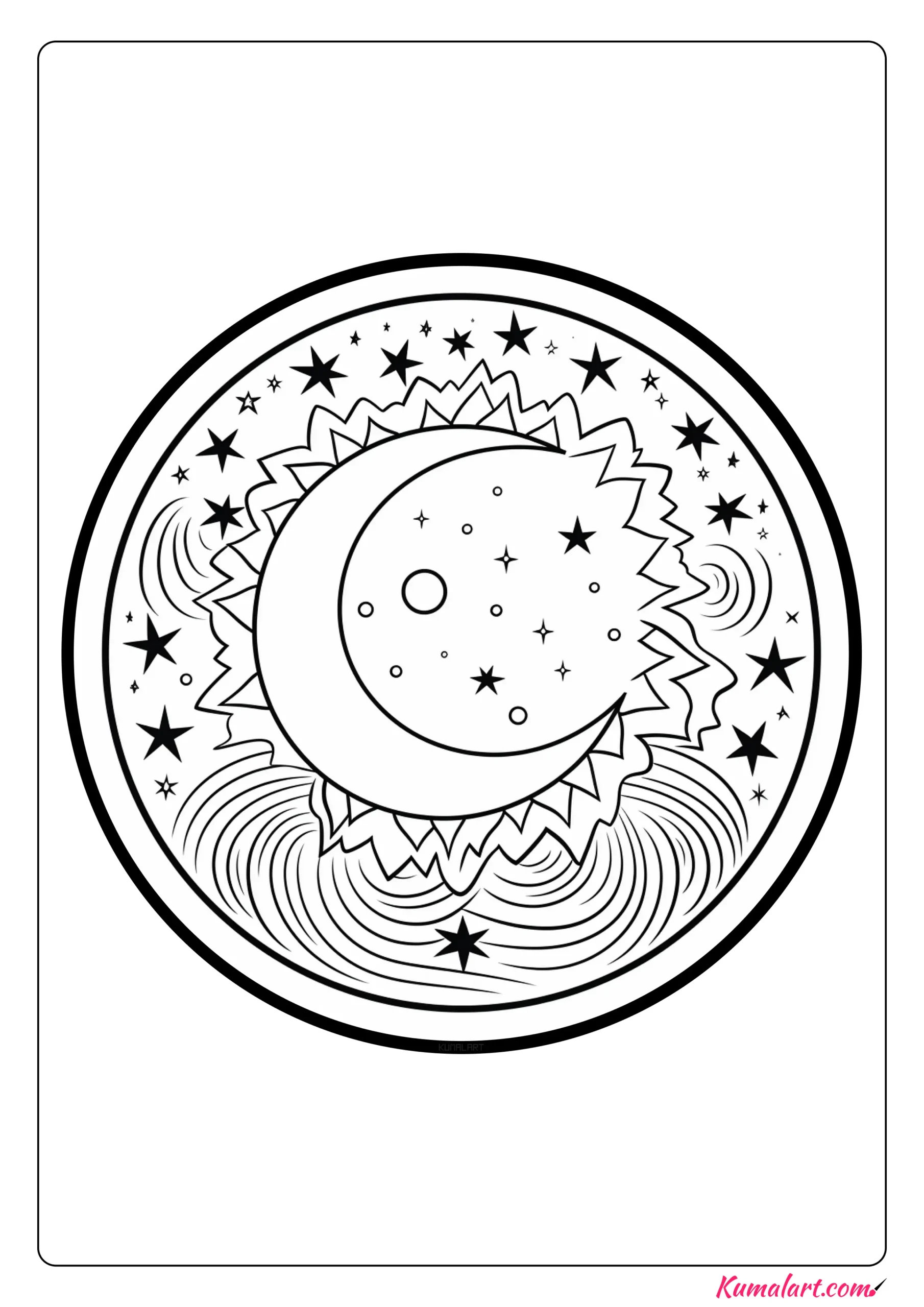 Ð free a space mandala coloring pages