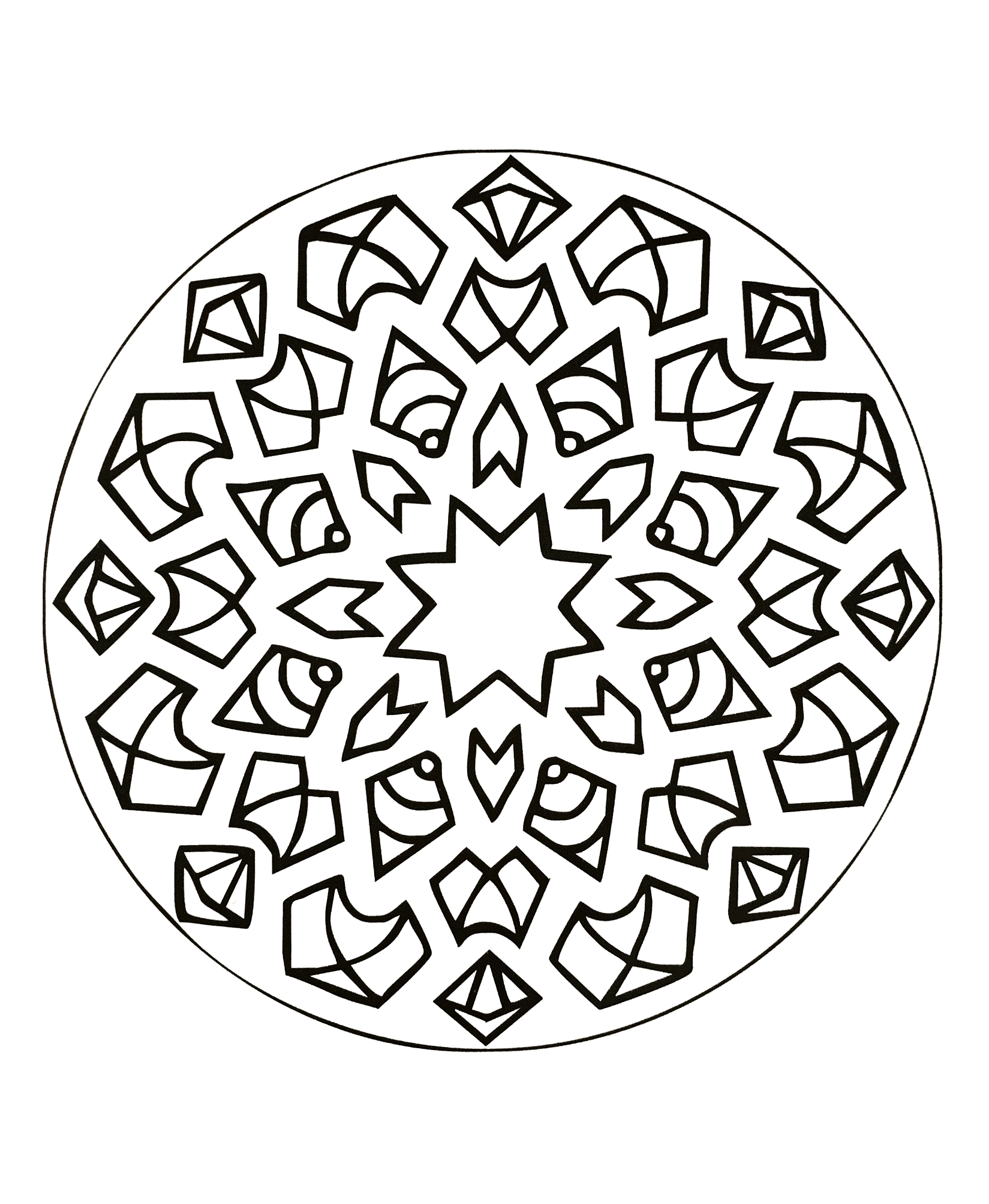 Space mandala